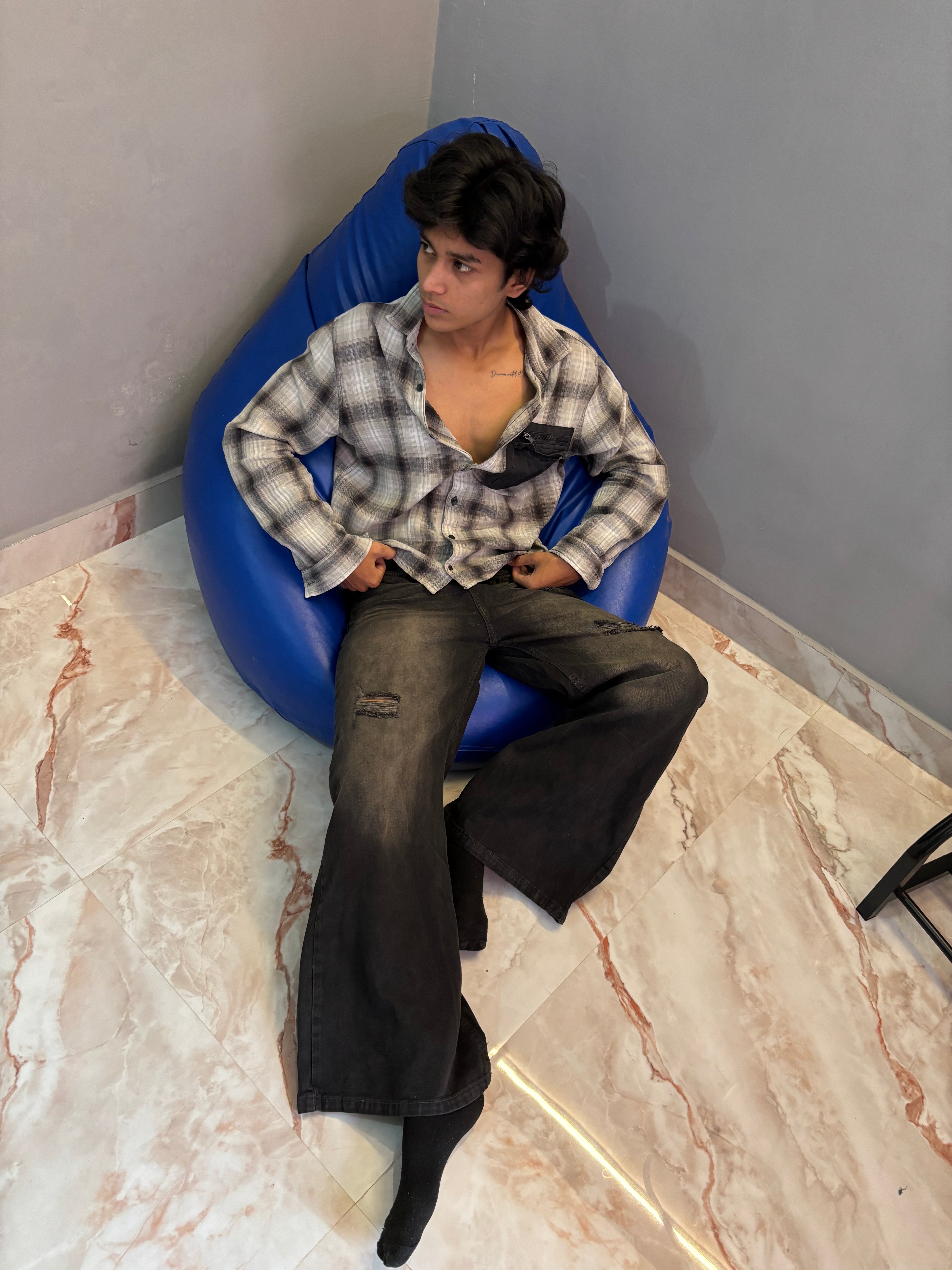 URBAN SHADOW WIDE JEANS