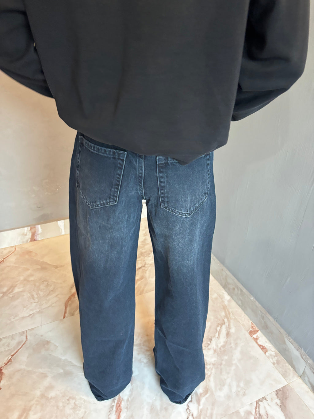 BLUECORE WIDE JEANS