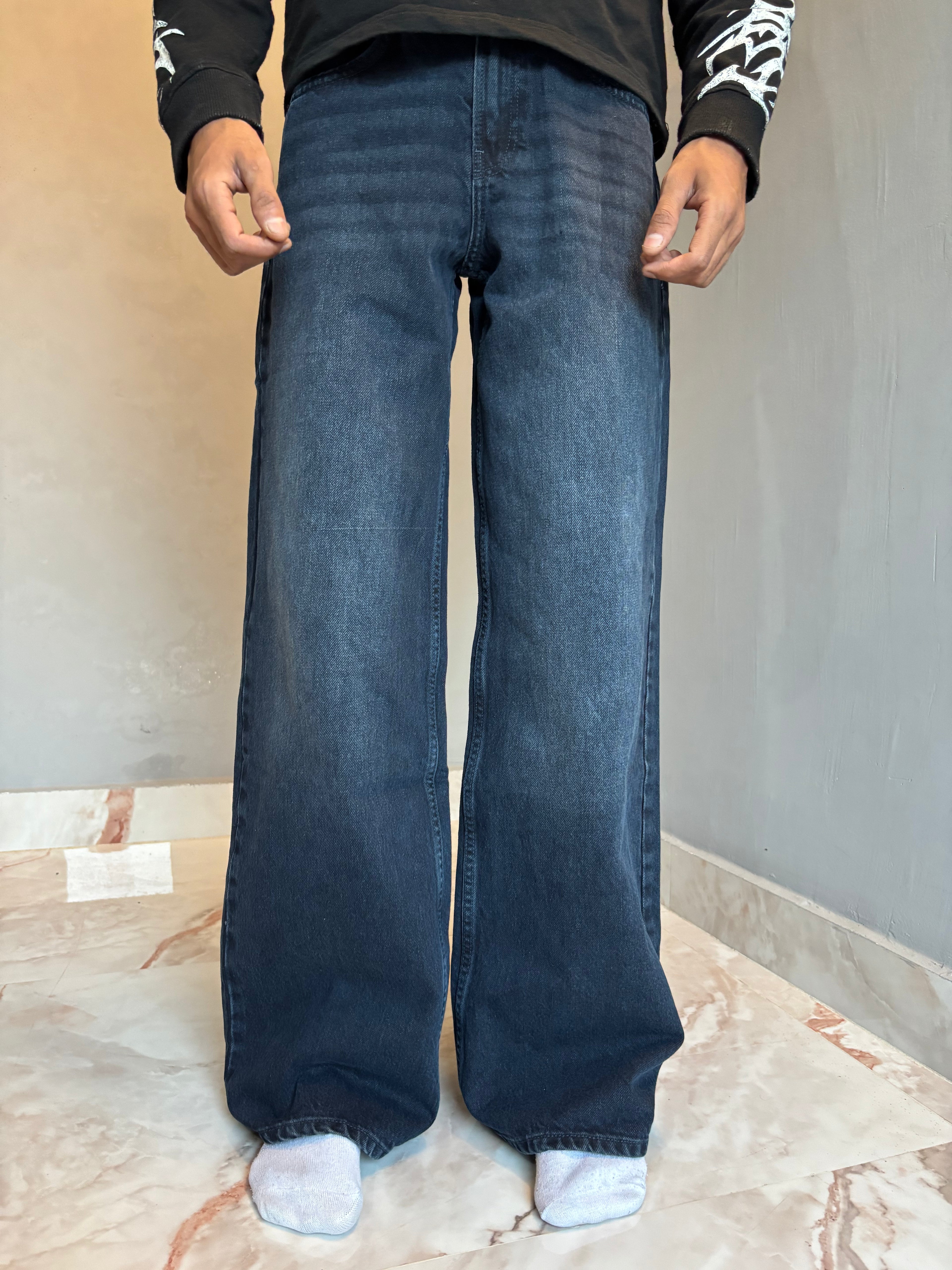 BLUECORE WIDE JEANS