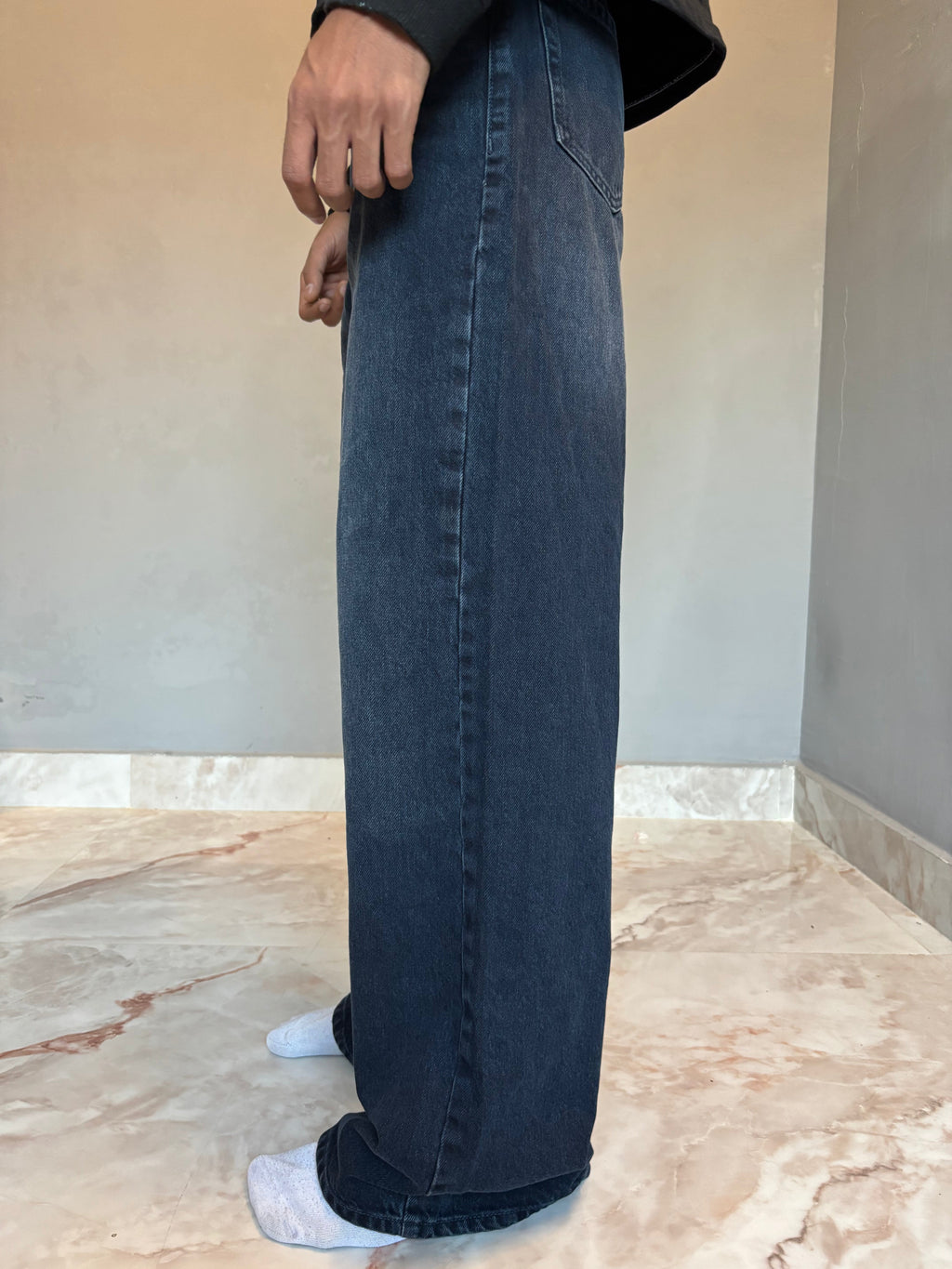 BLUECORE WIDE JEANS