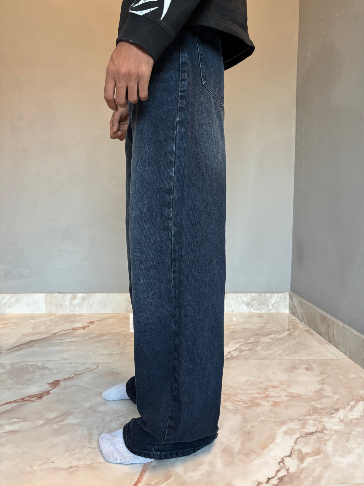 BLUECORE WIDE JEANS