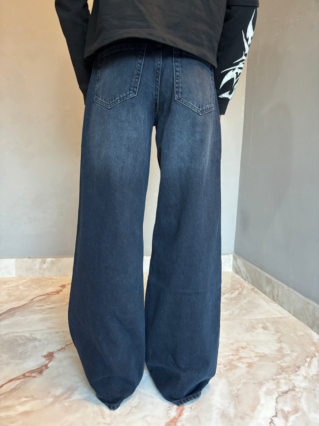 BLUECORE WIDE JEANS