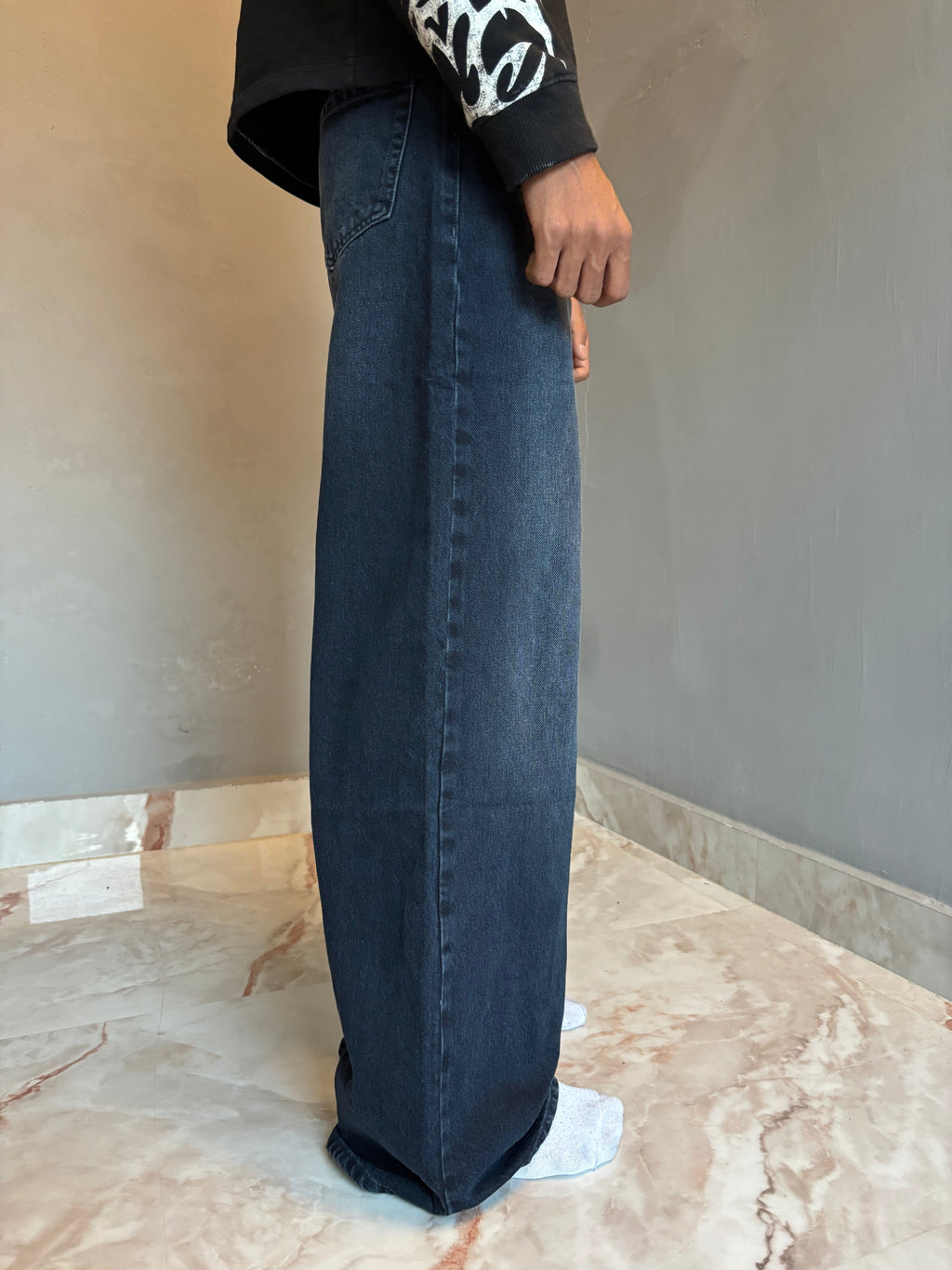 BLUECORE WIDE JEANS