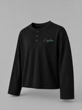 BANG BLACK HENLEY