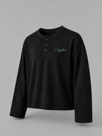 BANG BLACK HENLEY