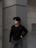 BANG BLACK HENLEY